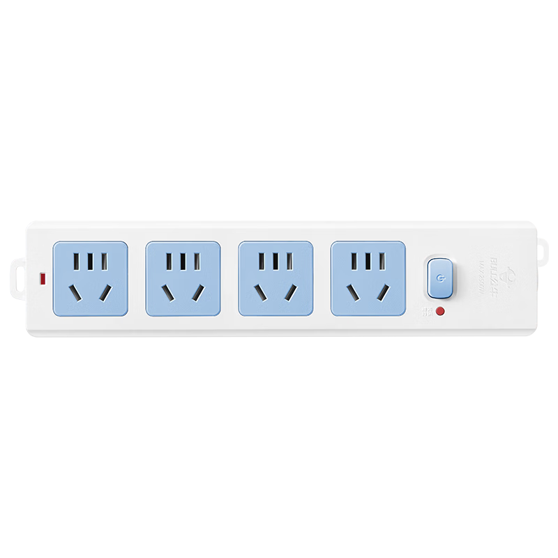 BULL Socket/power Strip/outlet Strip/power Bar/extension Cord GN-414K 4 Outlets with Master Switch, Wireless (Power Cord And Plug Not Included)
