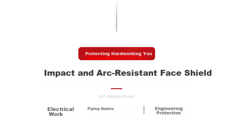 BLUE EAGLE FCA8 Arc Flash Resistant Face Shield 11.3 Cal Insulated Impact and Splash Protective Visor with Cap Mount (Helmet Not Included) 9