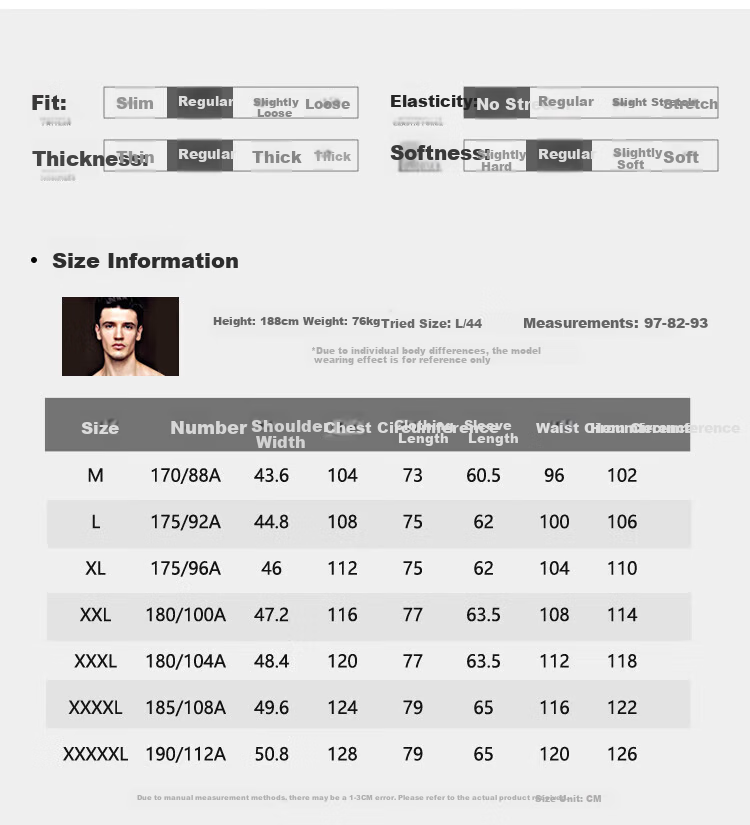 FIRS Men's Long-Sleeve Shirt, 100 Count 15% Mulberry Silk DP Wrinkle-Free Soft Dress Shirt for All Seasons, Business Casual Top Menswear 5