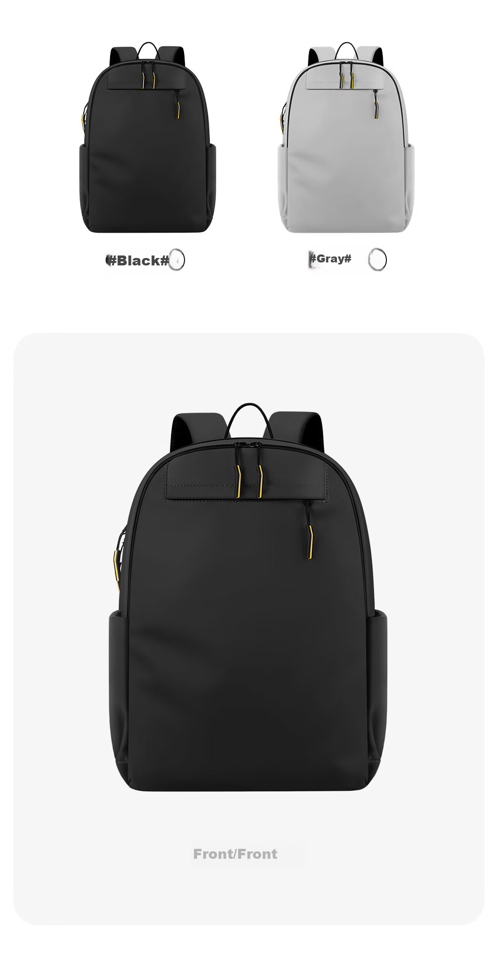 Biyoumei Business Laptop Backpack Large Capacity Travel Multifunctional Commuter Bag Black 14