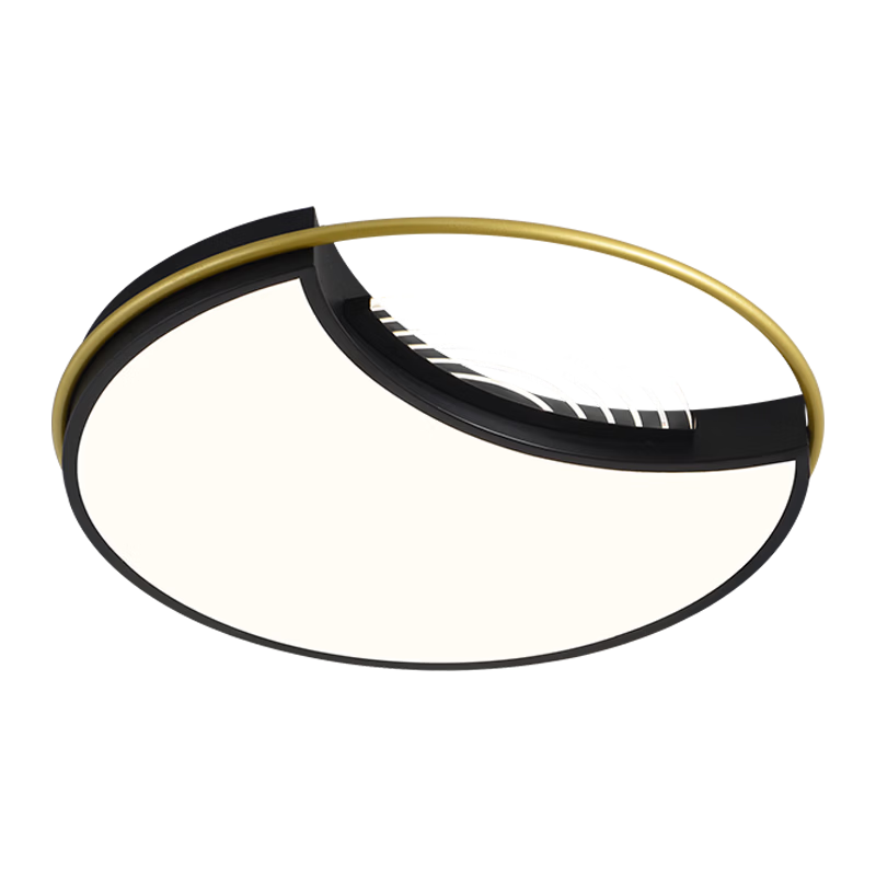 NVC LED Ceiling Light Postmodern Nordic Minimalist Bedroom Ceiling Lamp Study Dining Room Light Three-Level Dimming 24W