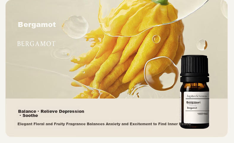 Jupiter & Venus Dried Tangerine Peel Essential Oil Aromatherapy Natural Plant Fragrance Long-lasting Home Indoor Diffuser 13