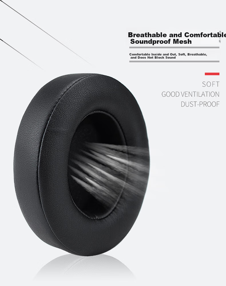 Penggu Replacement Ear Pads for Beats Studio3 Studio2 Pro Headphones, Genuine Sheepskin Black, Universal Repair Accessories 6