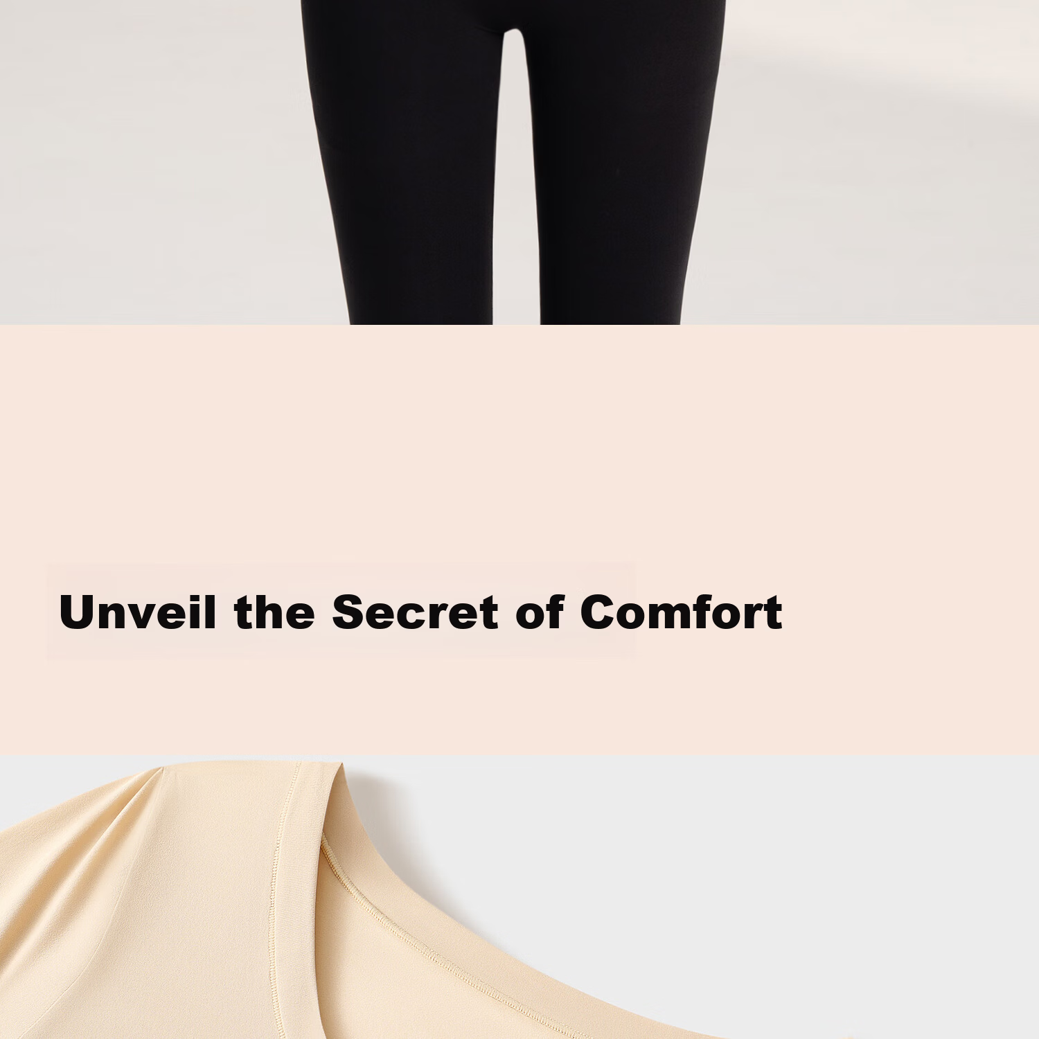 Urban Beauty Hyaluronic Acid Seamless Thermal Underwear Set for Women - Invisible Temperature-Regulating Base Layer with Skin-Enhancing Fabric 21