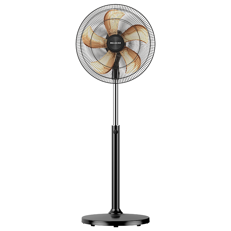 MeiLing Electric Fan/Floor Standing Fan Home Large Airflow Oscillating Industrial Aluminum Blade Fan Office Bedroom Commercial Energy Saving MPF-DL18612