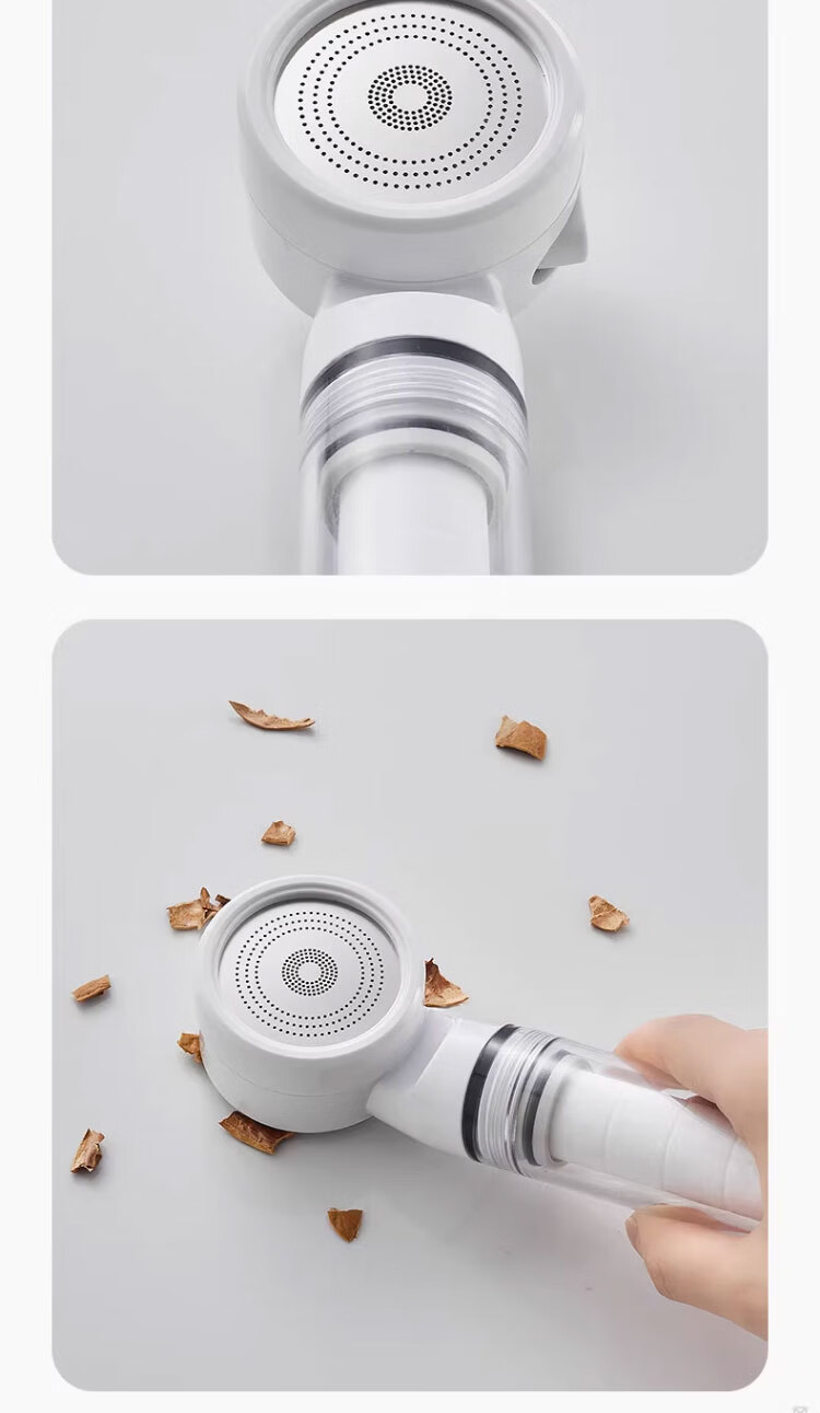 Del 28-Year Brand Filtered Shower Head High-Pressure Bathroom Travel Hotel Bath Shower Head 2021-8 17