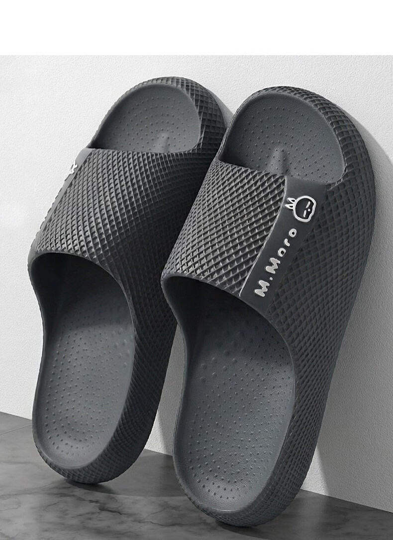 MashiMaro EVA Casual Unisex Slippers Couple Home Bathroom Shower Soft Sole Slippers 8