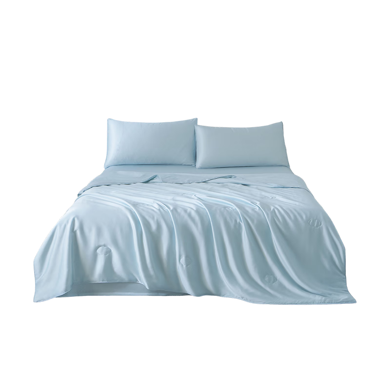 JD Jingzao Silk Quilt Lenzing Tencel Summer Cooling Quilt Air Conditioning Quilt 100% Silk Cooling Quilt 1.8x2.1m