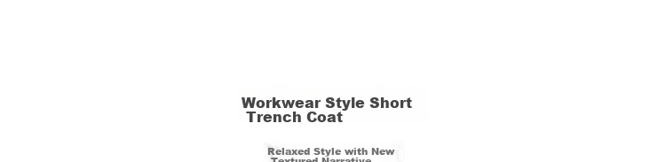 Demana Reversible Collar Autumn Casual Relaxed Cloud Cotton Double-Breasted Loose Short Women's Trench Coat 4