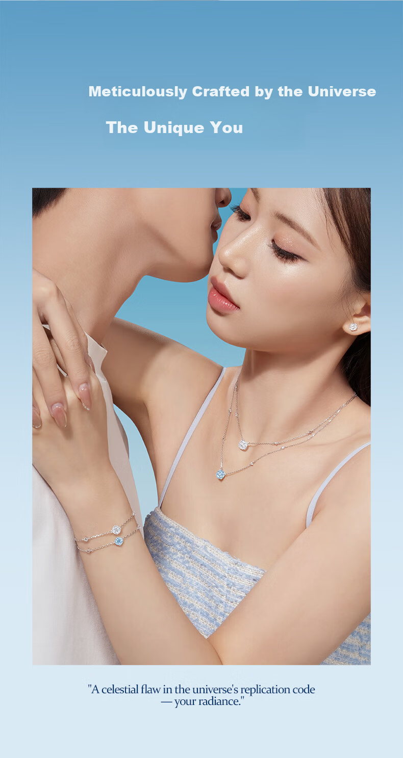 CHOW TAI SENG Rose Nebula S925 Sterling Silver Stud Earrings for Women Luxury Elegant High-End Jewelry Birthday Gift for Girlfriend 10