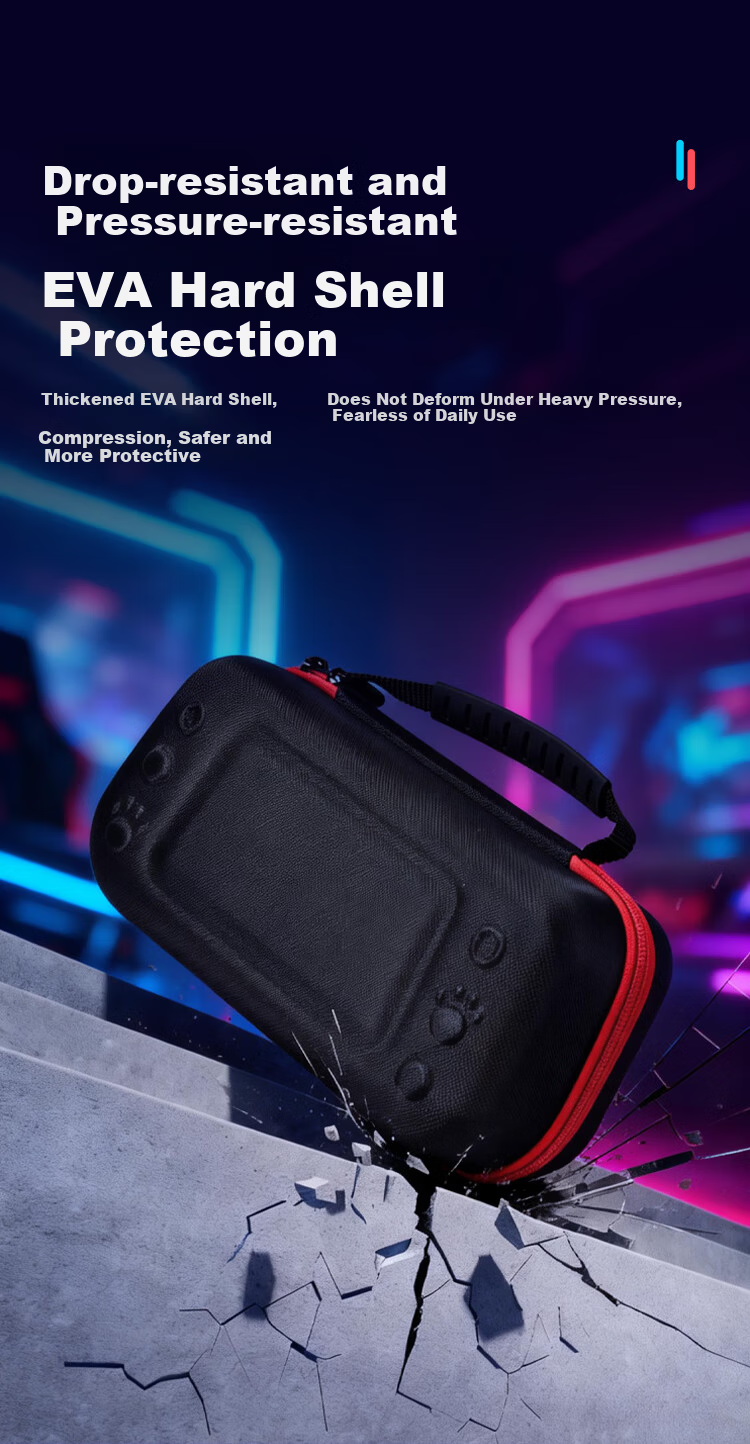 NVV Switch 2 Storage Bag NS2 Game Console Protective Case Portable Handheld Controller Grip Full Set Large Capacity Accessories Shockproof Hard Case NG-P2S 6