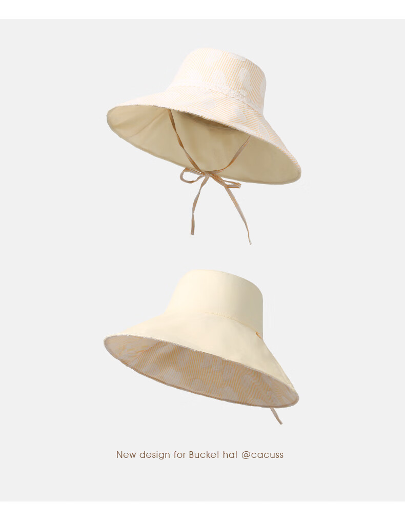CACUSS Large Brim Sun Hat for Women Spring Summer Reversible Cotton Sun Hat Outdoor Fisherman Beach Hat Purple 17