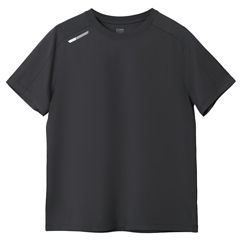 Hodo [Counter Same Style] Cooling Antibacterial Moisture-Wicking Quick-Dry Couple Casual Crew Neck Sports Base Layer Men's T-Shirt