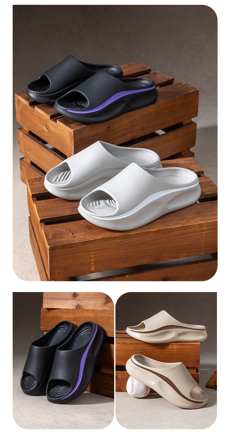 Darsi Xiansen Men's Slippers 2026 New Summer Home Indoor Thick Sole Sports Trendy Outdoor EVA Sandals Men 10