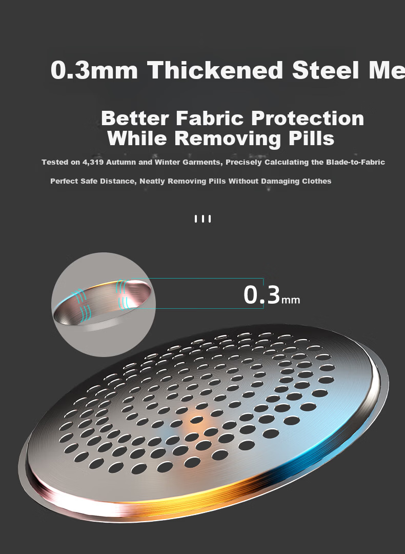 AUX Electric Lint Remover Fabric Shaver Sweater Defuzzer Clothes Fuzz Remover Portable Hair Trimmer Household Pilling Remover Essential Travel Tool 10