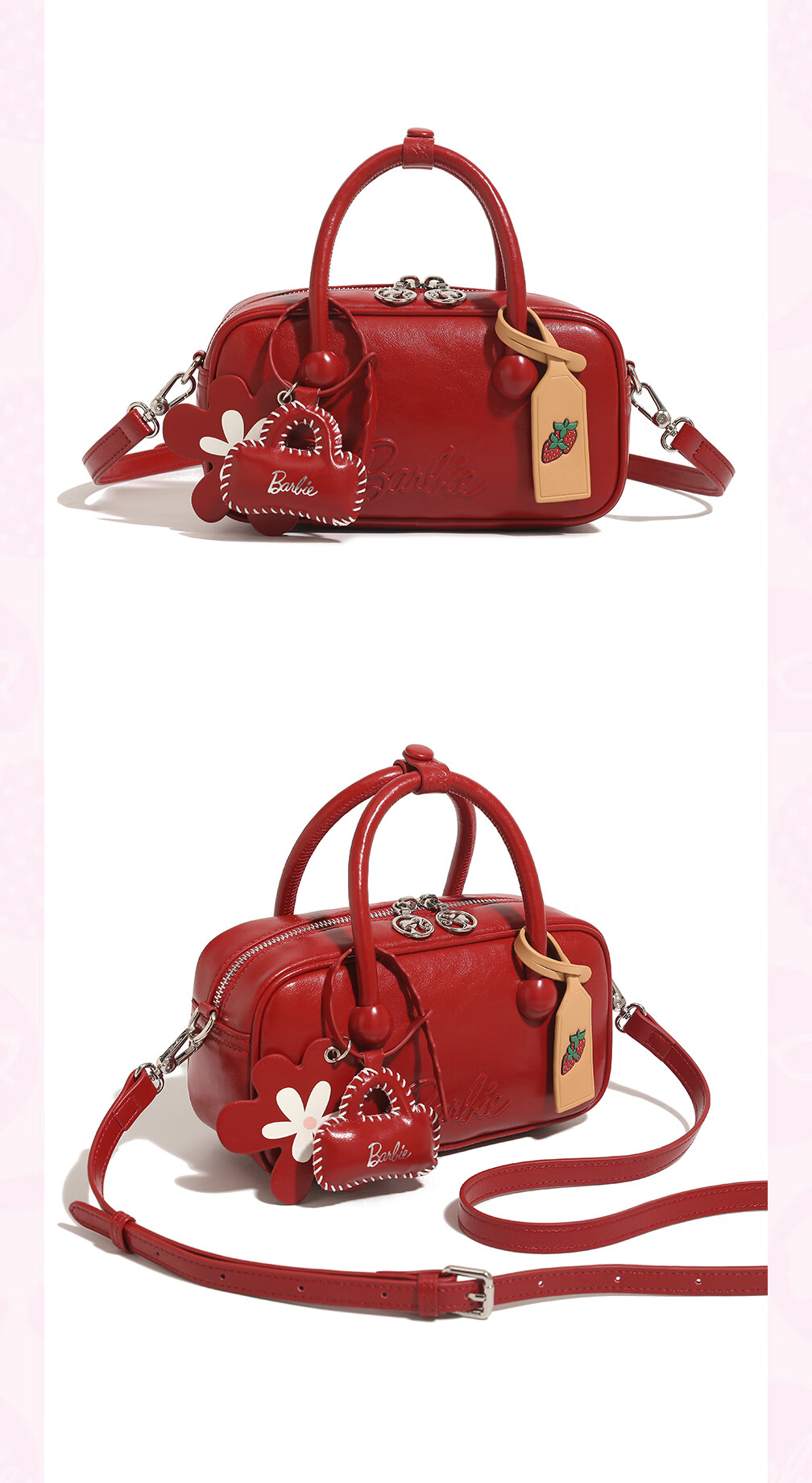 Barbie Red Wedding Celebration 2026 New Bowling Bag Birthday Bride Valentine's Day Gift Bestie Zodiac Year 14