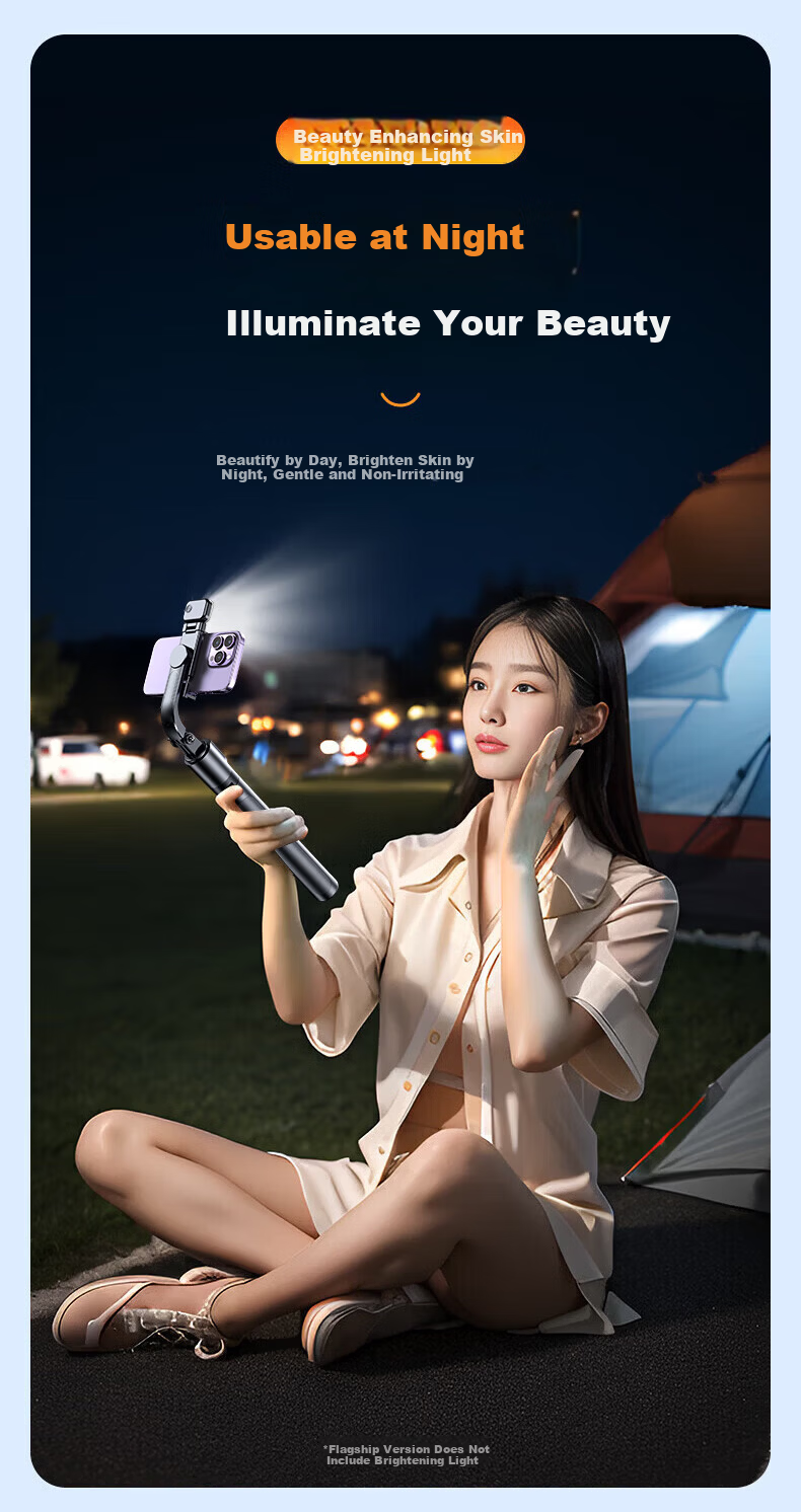 Lingchen Mobile Phone Fill Light Live Outdoor Vlog Photography Handheld Portable LED Pocket Light Makeup Phone Shooting Dedicated Square Mini Light 16