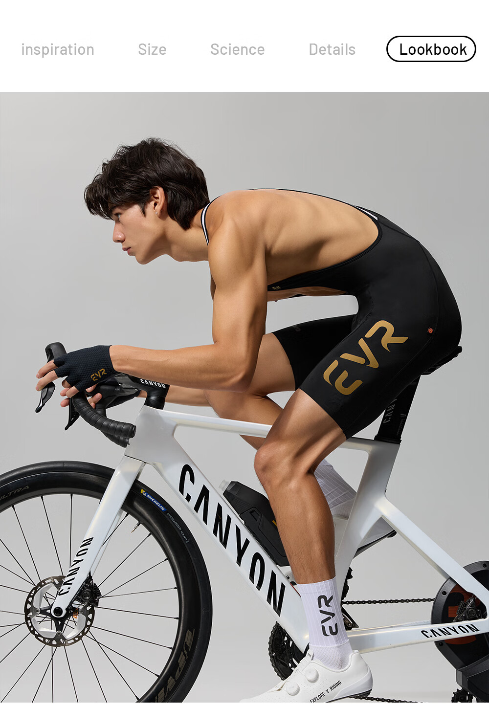 EVR Double Arrow Men's Cycling Shorts Summer Pro Bib Shorts High Elastic Breathable Black Gold Label 5XL 13
