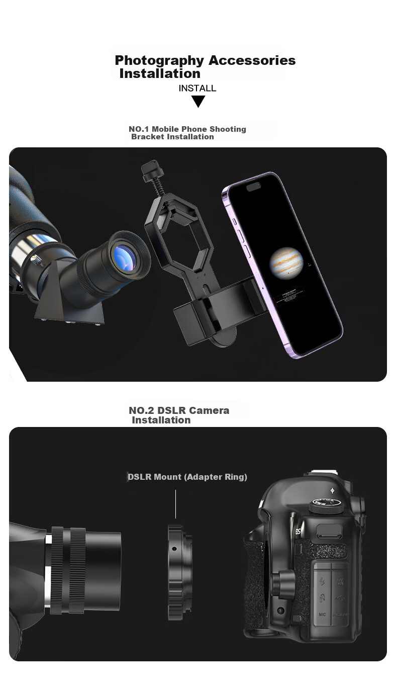 Celestron StarBright 80 Telescope with Screen High-Power HD Moon and Sky Viewing Astronomical Telescope Educational Gift for Students Birthday Holiday 29