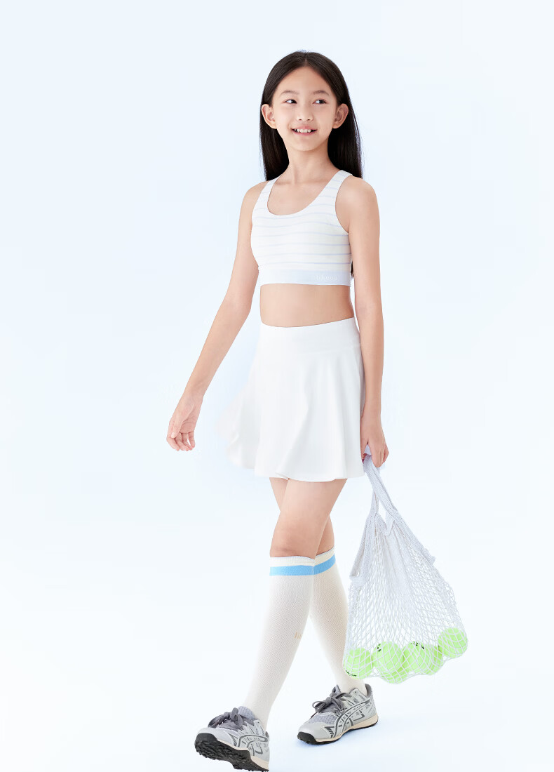 Like UU, Girls' Physical Education Sports Bra, Girls' Puberty Underwear, Children's Underwear, Student Middle School Vest-Style Girls' Brassiere 24