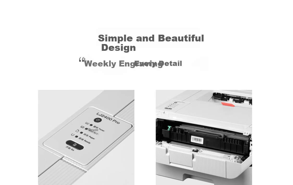 Lenovo LJ2605D Black And White Laser Automatic Duplex Printer A4 Printing Small Office Commercial Home Use Duplex Printing Supports Corporate Customizatio 9
