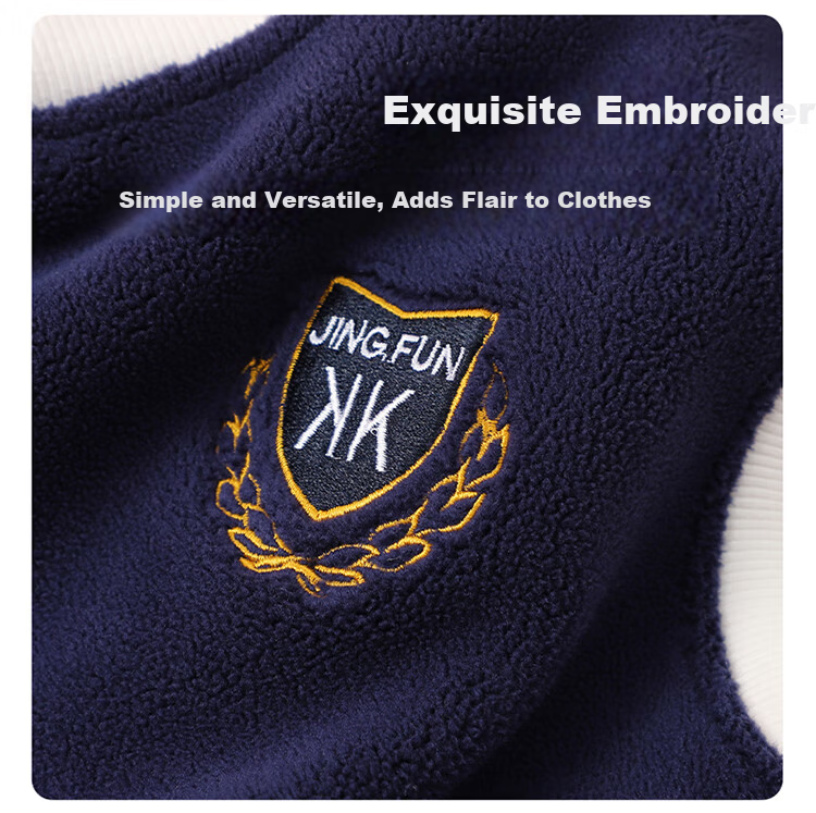 Bingxue Kapok Children's Warm Vest Autumn Winter Double-Sided Fleece Thickened Boys and Girls Base Layer Antibacterial Vest 7A 13