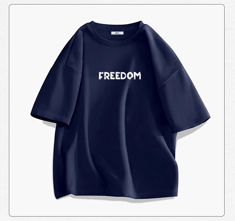Warrior Men's Summer Short Sleeve T-Shirt Breathable Sweat-Absorbing Crew Neck Basic Printed Top 26
