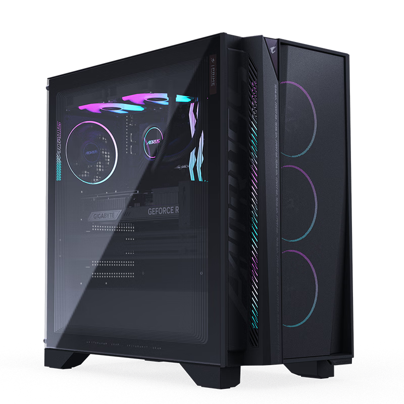 GIGABYTE AORUS PRIME5 Deep Learning Video Editing Rendering Design Gaming Lobster OpenClaw PC 9800X3D/RTX5070Ti/32GB/2TB