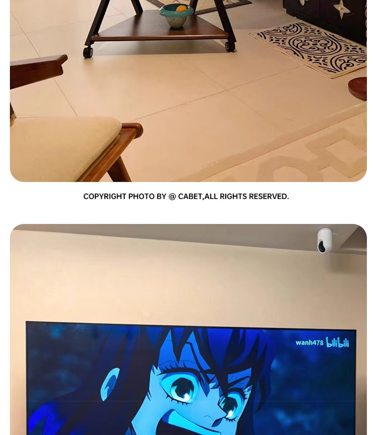 CABTE 55-86 Inch TV Art Mobile Stand Floor TV Cart Multi-Brand Universal TV Mount Mobile TV Cabinet Rack 13