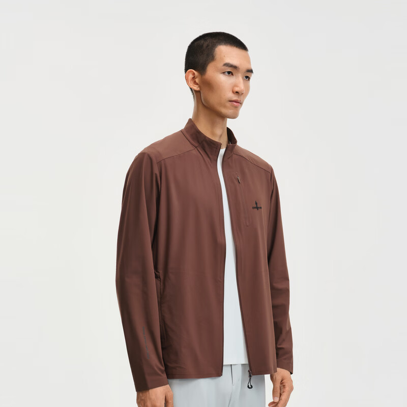 Biyinlefen [Green Jacket Cooling Sun Protection] 2026 Spring New Men's Outdoor Sports Casual Commuter Stand Collar Knit Jacket