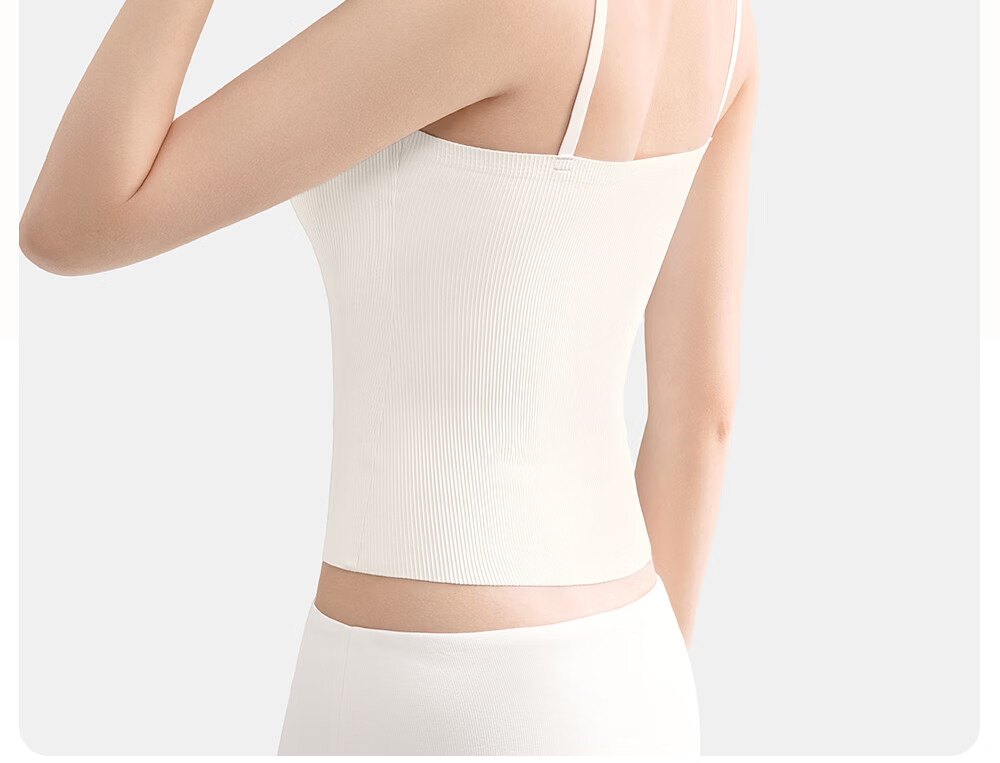 SecretWorld Women's Camisole with Built-in Bra Pad, No Bra Needed, Seamless Black and White 2026 New Style Outerwear and Innerwear Top 31
