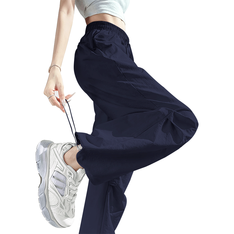 Baleno Women's Softshell Hiking Pants 2026 Summer New Loose Casual Outdoor Sports Sun Protection Quick-Dry Cargo Pants