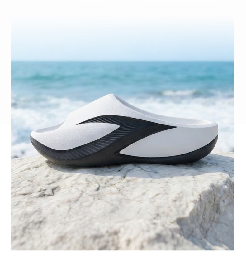 Zhunzhe Sky 3 Men's Sports Slippers Spring Summer Antibacterial Waterproof Non-Slip Soft Elastic Sandals Indoor Outdoor Beach Flip-Flops 3