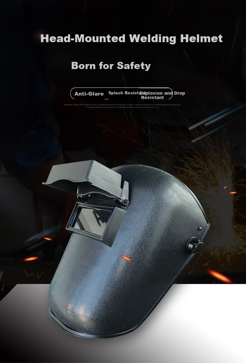 Laihui Head-Mounted Welding Helmet Argon Arc Welding MIG Welding Anti-Flash and Eye Protection Welding Mask LH402 (Beijing Warehouse Next-Day Delivery) 1