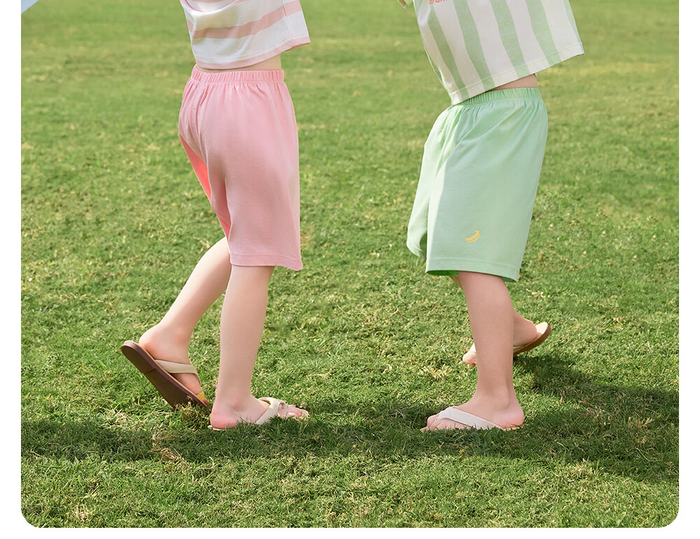Betis Kids Summer Thin Pajamas 2026 New Original Yarn Cooling Short Sleeve Homewear Set for Boys and Girls 29