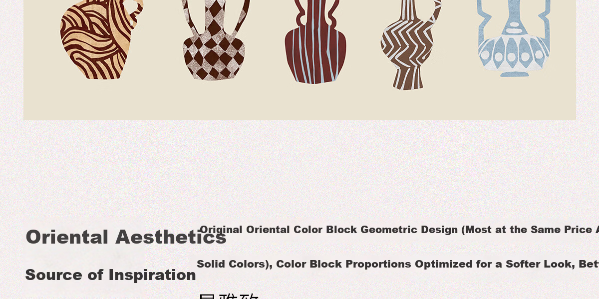 Wanshili Autumn Winter Warm Wool Scarf Unisex Neck Warmer Gift Box Geometric Pattern Brown 5