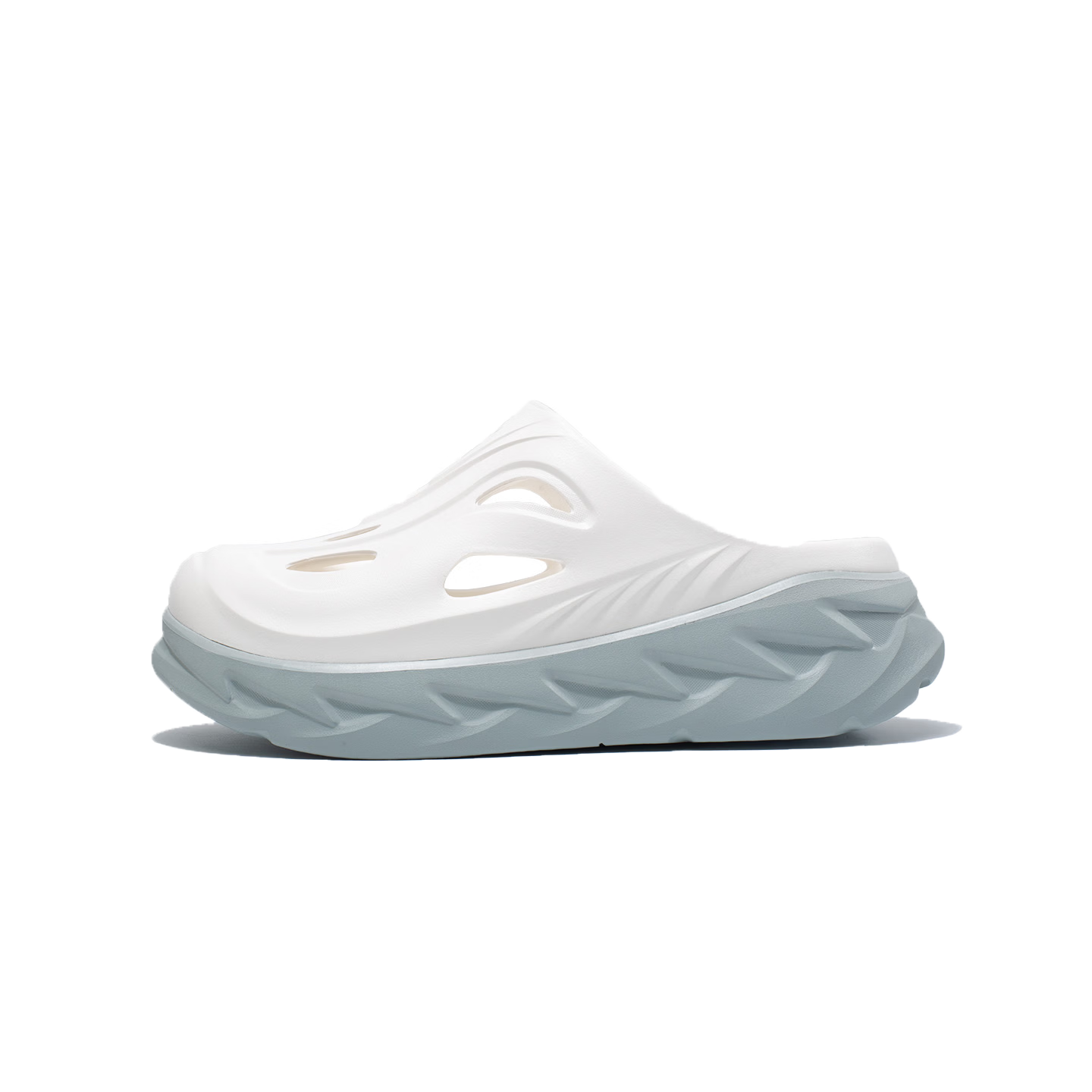 ENBO Manying Summer Outdoor Sports Slippers Men Hole Shoes Beach Shoes Langmo White 42 (260mm)