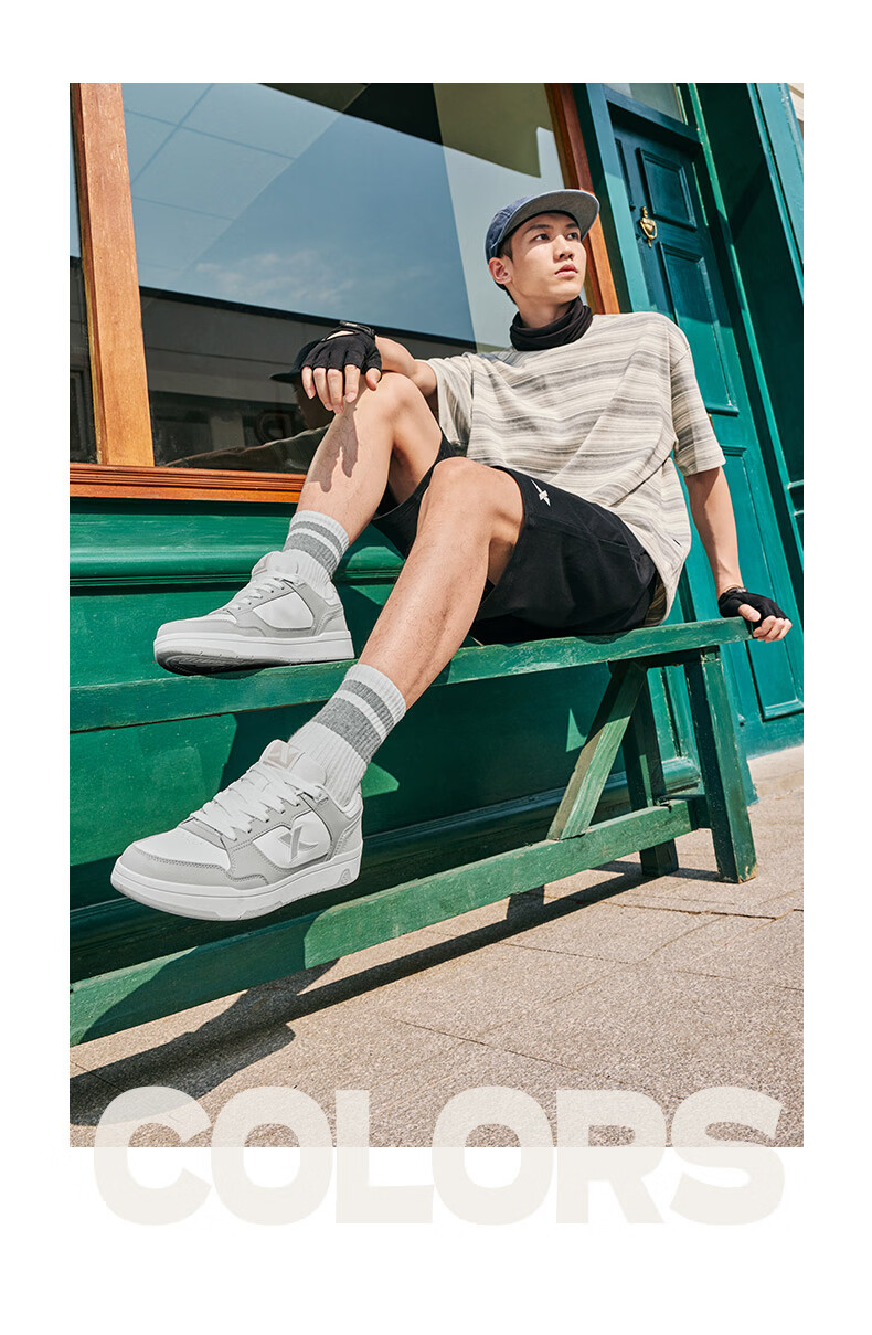 Xtep Liubai Men's Sports Sneakers Casual Breathable Lightweight Soft Elastic White Shoes for Spring and Summer 13