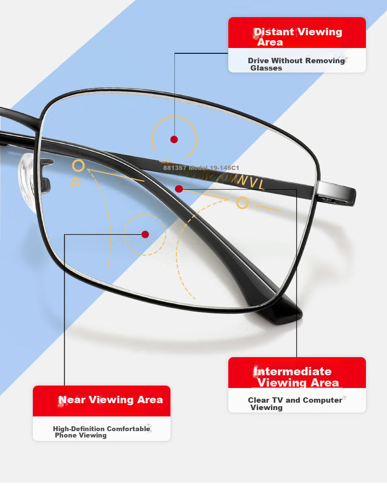 Mumujian Imported Reading Glasses for Men, Brand Authentic High-End Anti-Blue Light Glasses for Middle-Aged And Elderly, Adjustable Focus Eyewear for Wome 6
