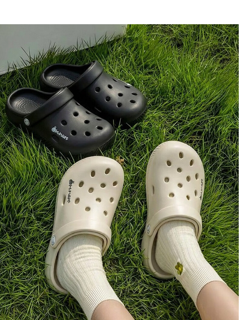 MashiMaro Unisex Couple Thick Sole Sports Sandals Outdoor Non-Slip Beach Slippers MW220 9