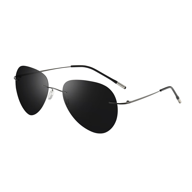 CAPONI Frameless Polarized Sunglasses for Men And Women, Driving-Specific Fishing Driving UV Protection Sunglasses