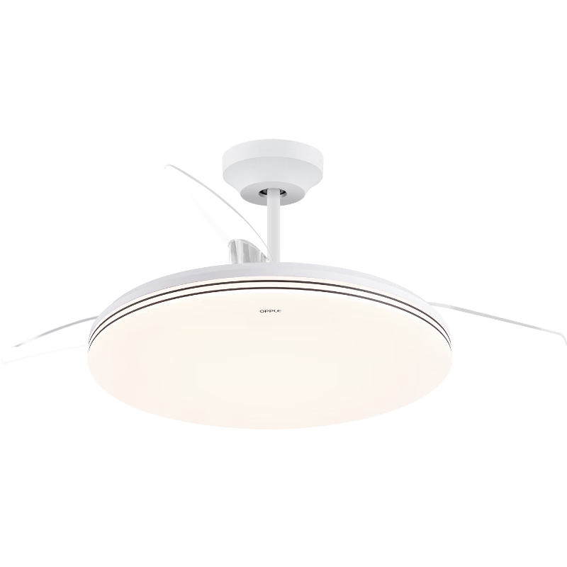 OPPLE Fan Light 1st Level Energy Efficiency Dining Bedroom Integrated Ceiling Fan Light 54W Remote Control Inverter Low Noise ZF Installation Included