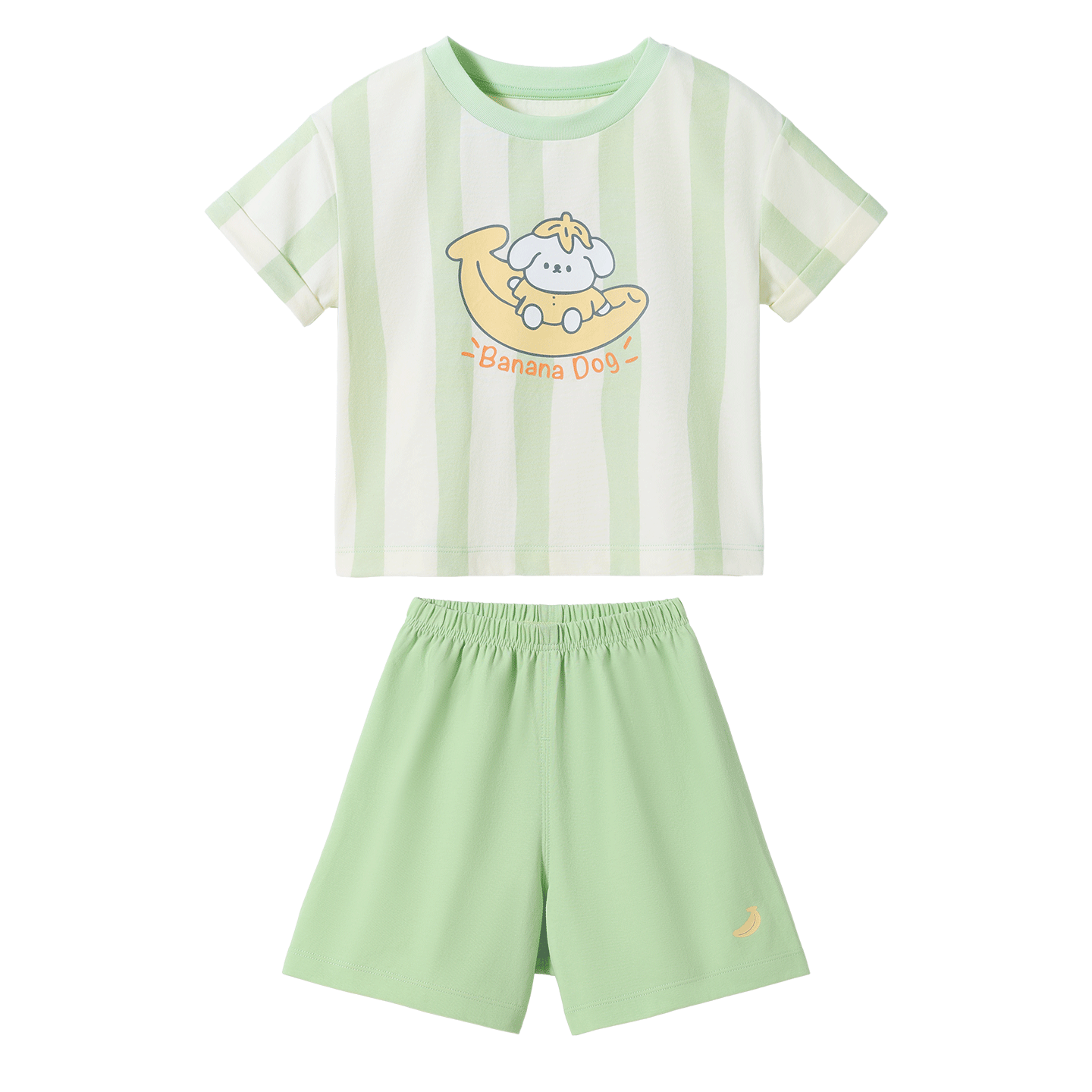 Betis Kids Summer Thin Pajamas 2026 New Original Yarn Cooling Short Sleeve Homewear Set for Boys and Girls