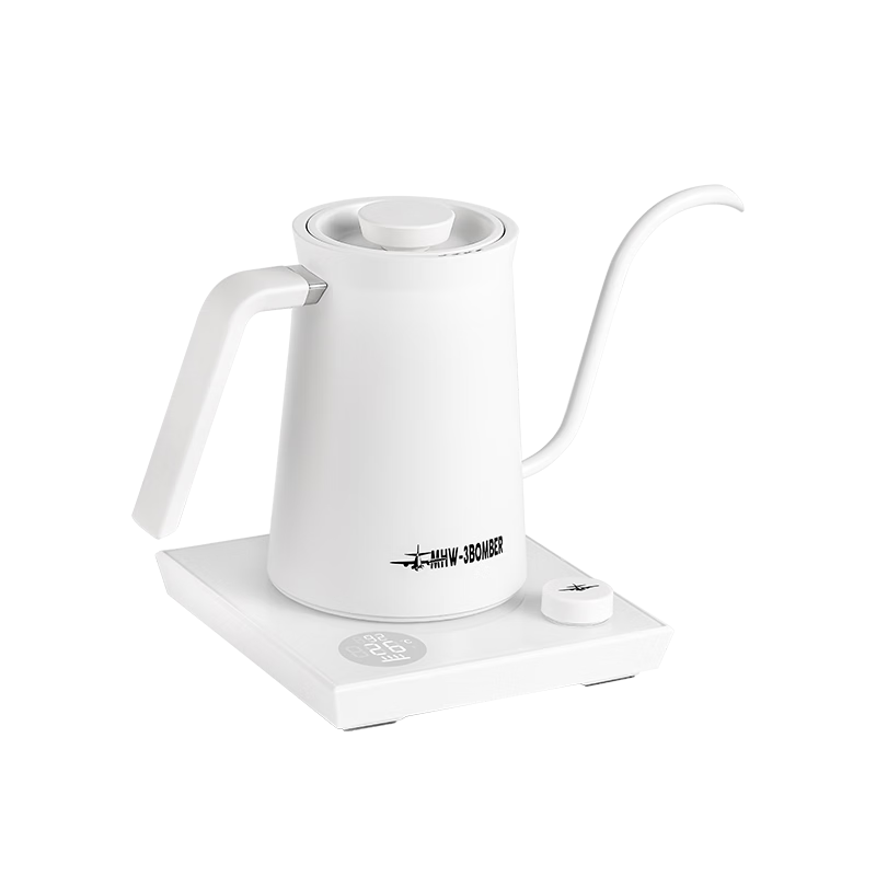 MHW-3BOMBER Assassination Bomber Temperature-Controlled Kettle, Smart Pour-Over Coffee Maker, Household Stainless Steel Electric Hot Water Tea Kettle