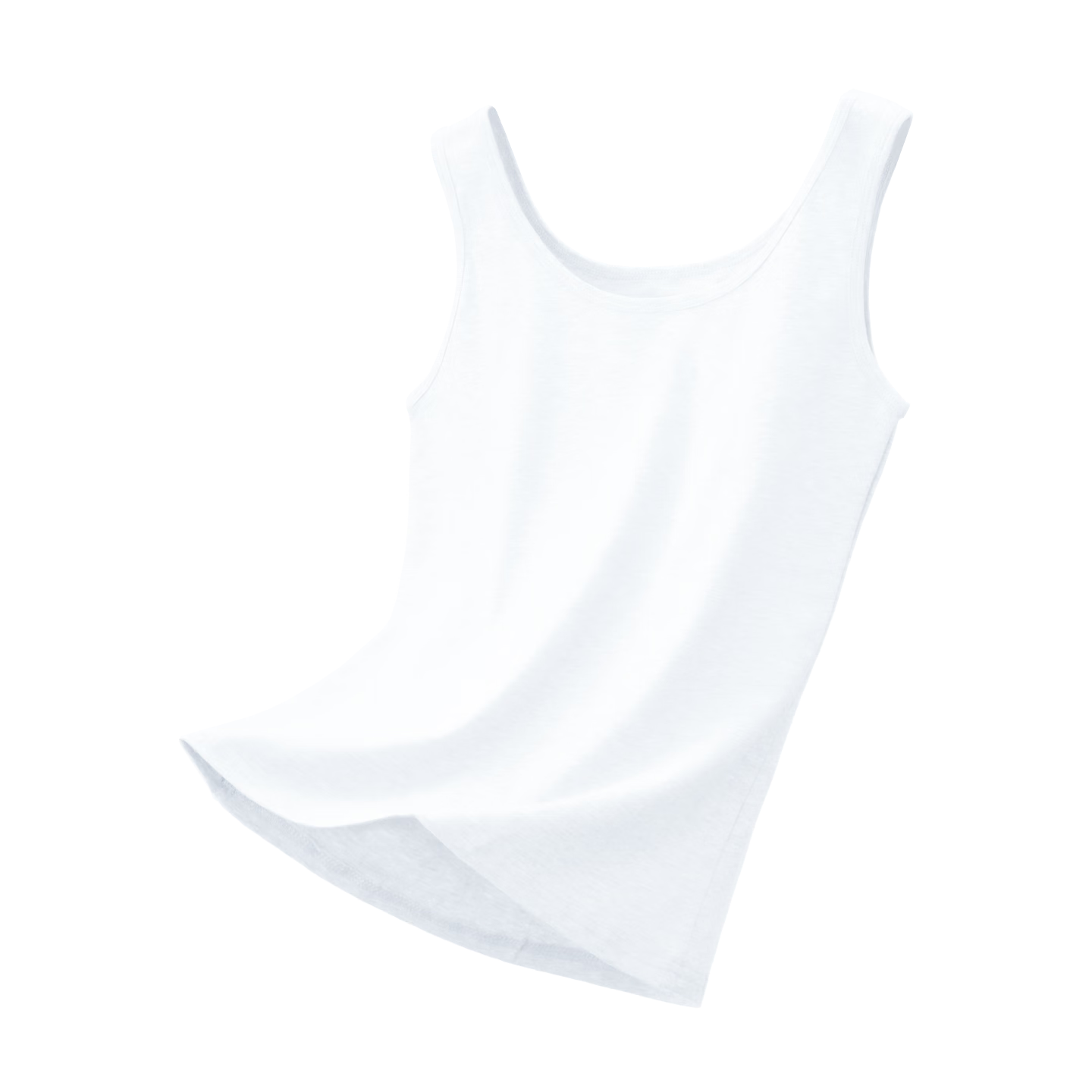 Youkeshu Women's Camisole Tank Top Slim Fit Breathable Sports Base Layer Outerwear Side Coverage