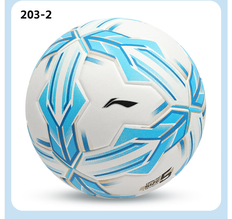 Li-Ning Football Size 5 Adult Youth Standard Training Professional Match Grade High Elastic Wear-Resistant PU Leather Ball 9