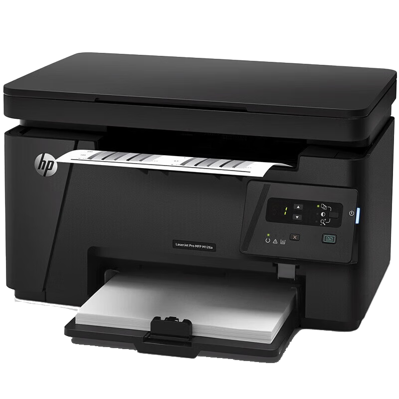 HP M126a Monochrome Laser Printer 3-in-1 USB Flatbed Instant Copy 20 Pages/Minute Home Printing and Scanning with Control Panel