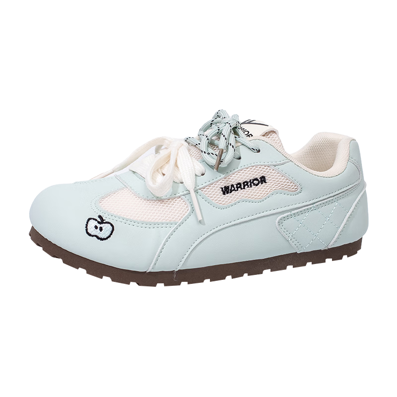 Warrior Women's Summer New Breathable Mesh Soft Sole Training Shoes Lightweight Casual Sports Sneakers Qingmi 40
