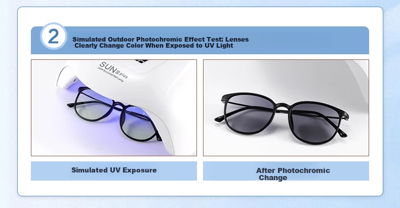 Morak Honeycomb Photochromic Protective Glasses Post-Femtosecond Surgery Sunglasses Women Blue Light Blocking Radiation UV Protection Goggles Men 22
