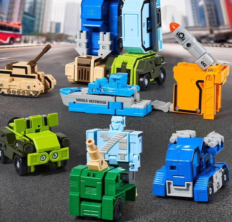 Floating Digital Transforming Robot Educational Toy 10-Piece Number Transforming Toys Children's Day Gift 3